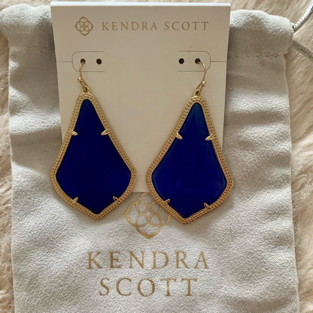 Kendra Scott Alexandra Earrings Royal Blue